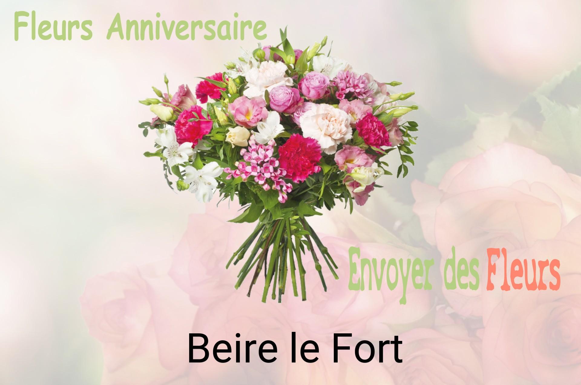 Bouquet de fleurs d’anniversaire livré à Beire-le-Fort