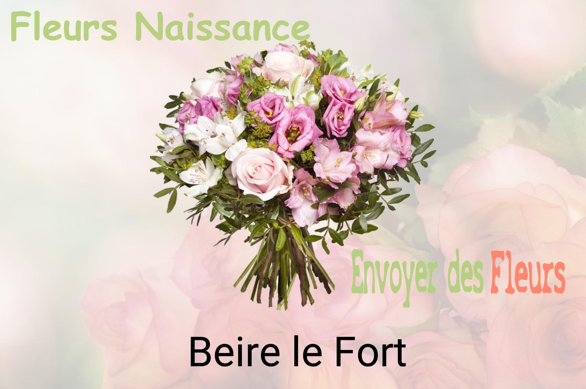Bouquet de fleurs de naissance livré à Beire-le-Fort